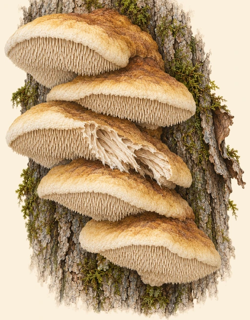 Northern Tooth — botanical illustration