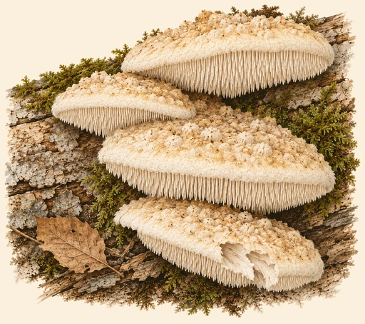 Tiered Tooth — botanical illustration