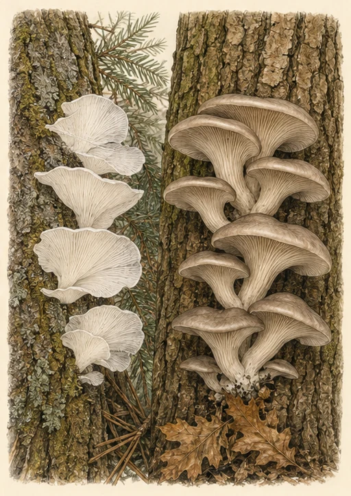 Angel's Wings — botanical illustration