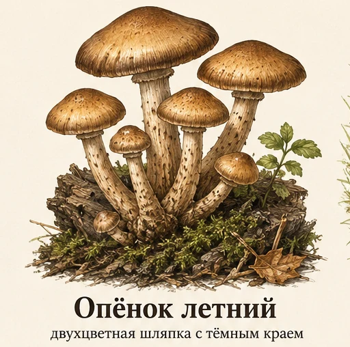 Sheathed Woodtuft — botanical illustration